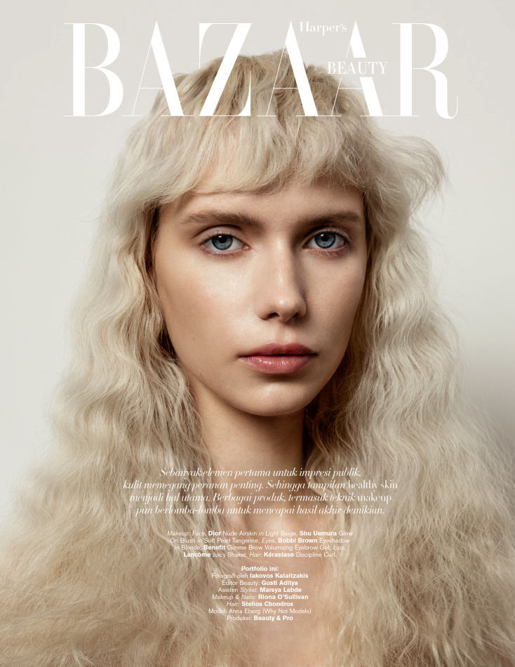 Harper's Bazaar Beauty tearsheet